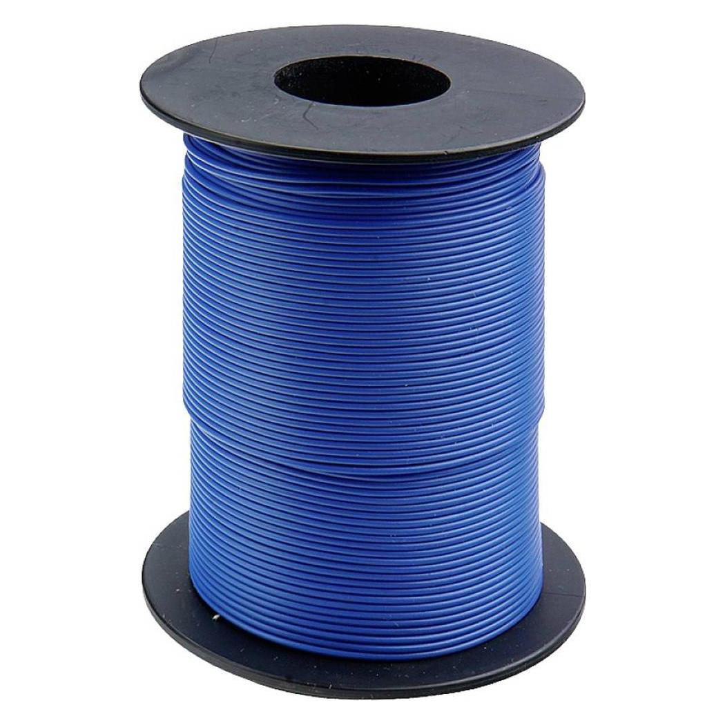 Donau KUPFERSCHALT-LITZE 0,25 / 25m blau SPULE (25 m) (125-S25-2)