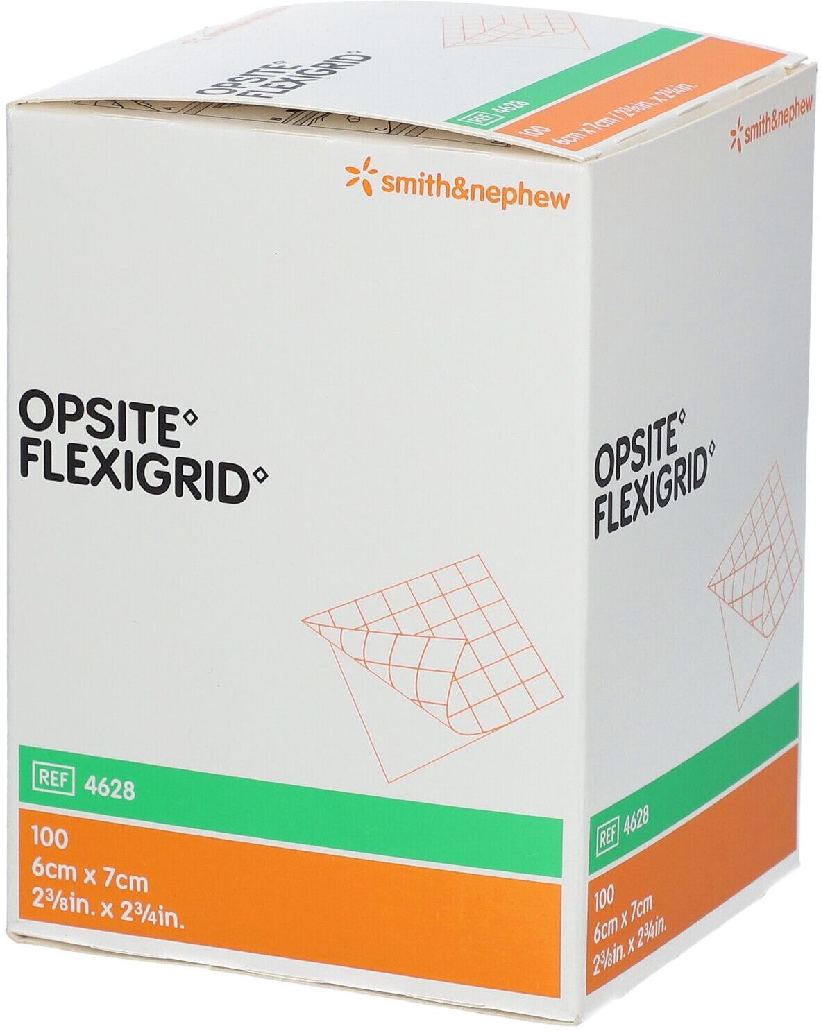 smith&nephew Opsite Flexigrid transp.Wundverb.6x7 cm steril 100 St Folie