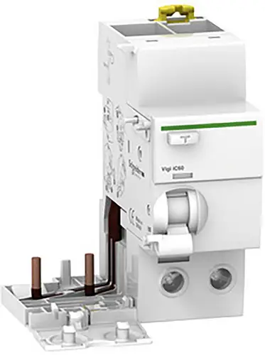 Schneider Electric A9V29263 FI-Block Vigi iC60L, 2P, 63A, 1000mA, Typ A selektiv Kleinverteilerzubehör 1St.