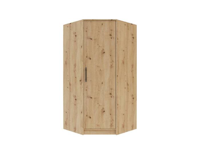 Marmex Möbel Eckkleiderschrank SMART 4 Eckschrank Kleiderschrank 95 x 190 x 95 Kleiderstangen, Stauraum