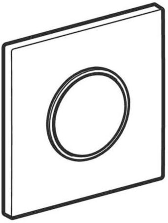 Geberit BetPl. HyTouch UR Sigma10 241915KN1 für UR- Strg. ab 2009, sgl. -verchromt