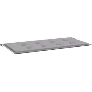 vidaXL Auflage 43194, aus Oxford-Gewebe, für Gartenbänke, 120 x 50 cm, grau