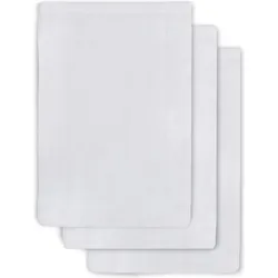 Jollein, Babybadetuch, Waschhandschuhe Hydrophil White - 3 Stück