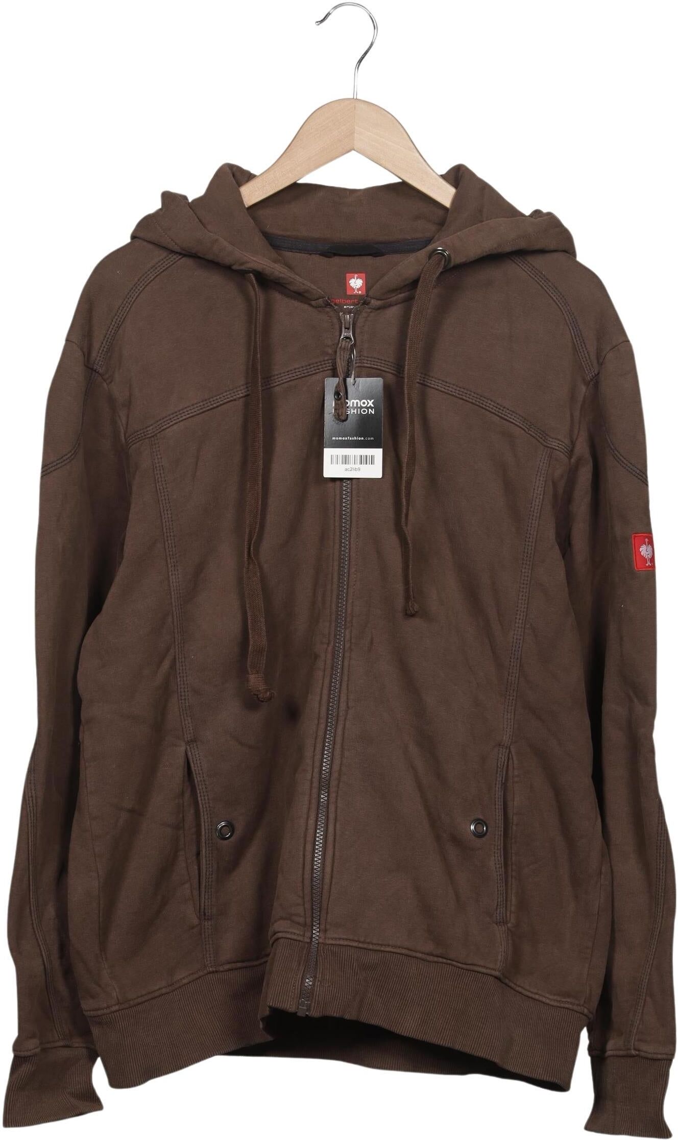 engelbert strauss Herren Kapuzenpullover, Braun, Gr. L, Baumwolle - Second Hand