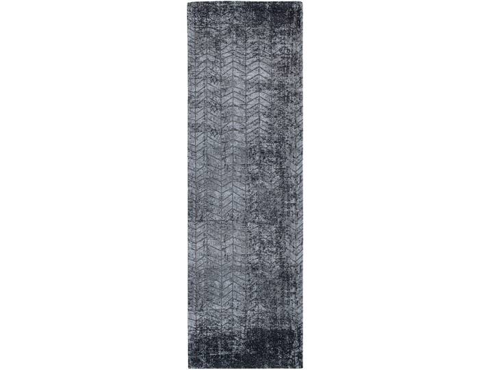 Teppich Jacob s Ladder grau Polyester 80 x 250 cm'
