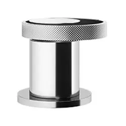 Gessi Anello, Einhebelmischer für separaten Waschtisch-Auslauf, Stand-Montage, 63400707, Farbe: Metall Schwarz gebürstet PVD