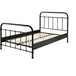 Vipack Metallbett New York 120x200 cm, schwarz