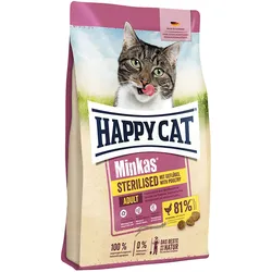 Happy Cat Happy Cat Minkas Sterilised Geflügel 1x10 kg