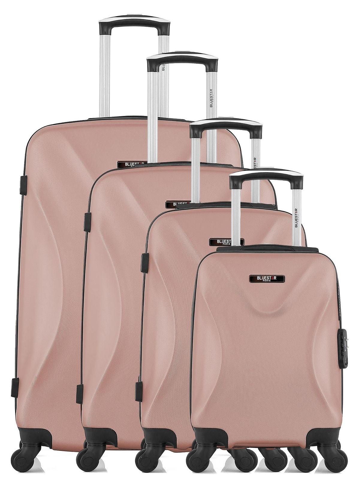 BLUESTAR - 4er-Set GARIBALDI-M-Koffer, 75 cm, 4 Rollen