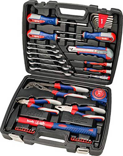 Kwb 370733 Heimwerker, Handwerker Werkzeugkoffer bestückt 42teilig (L x B x H) 29 x 34 x 7cm