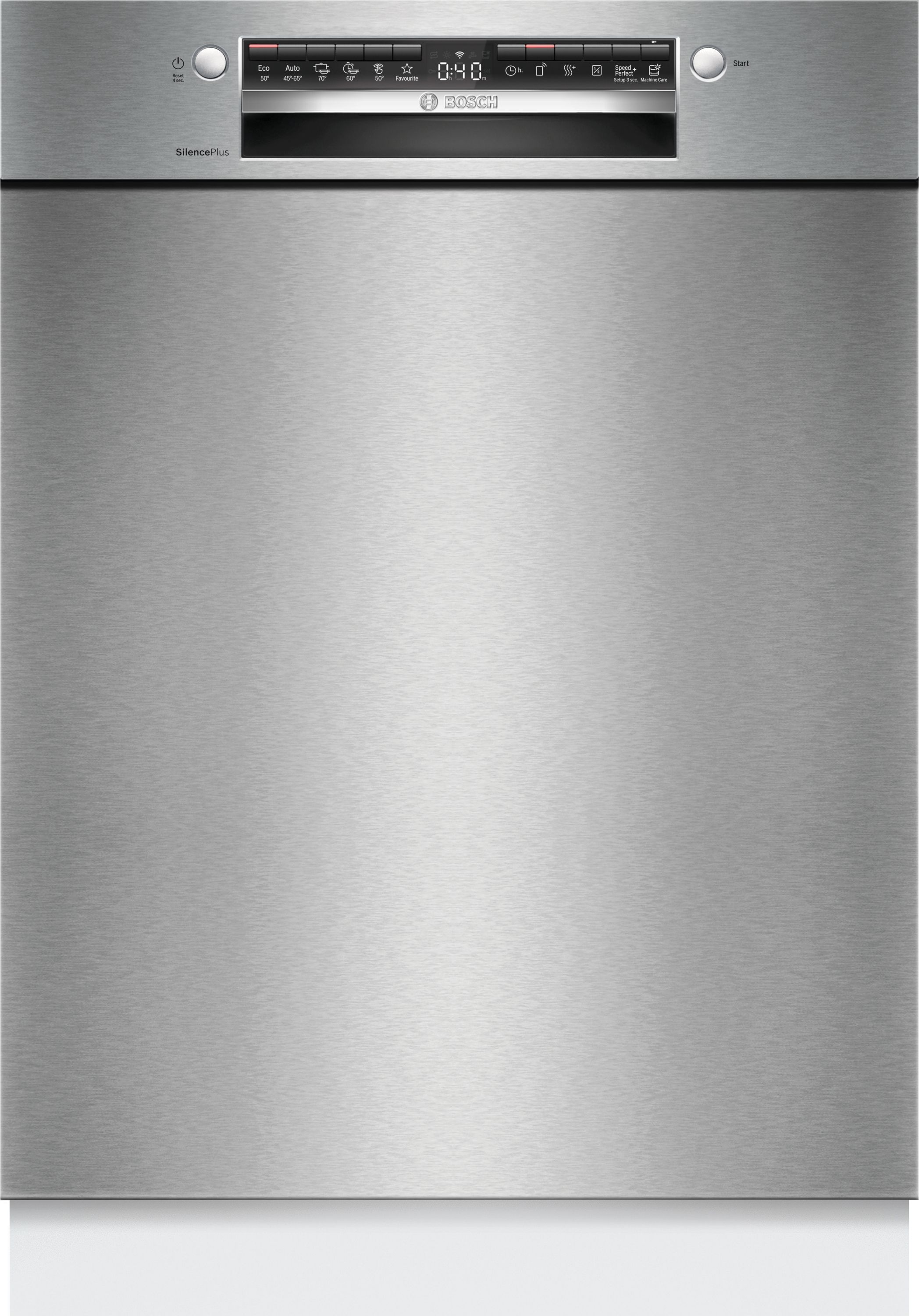 Bosch Serie 4 SMU4EAS28E 60 cm Geschirrspüler Unterbau Sehr leise 13 Maßgedecke aquaStop Funktion Wärmetauscher