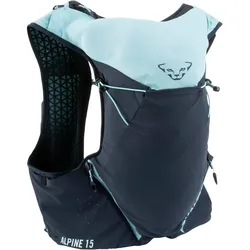 Dynafit 15 VEST Trinkrucksack | Gr. M/L | blau - blau