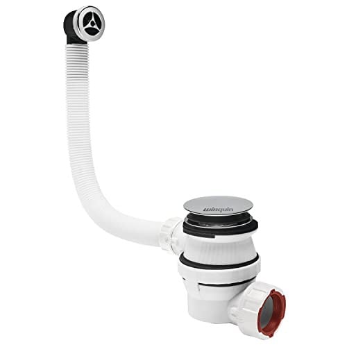 Wirquin XS Pure Quick Clac complete wastafelset met overloop