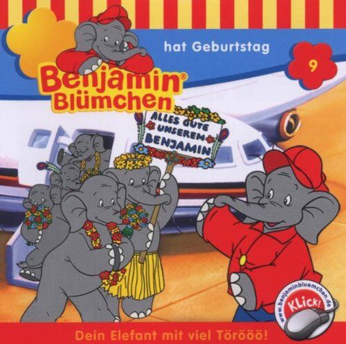 Benjamin Blümchen - Benjamin Blümchen Folge 9: hat Geburtstag [Audio CD] - Preis vom 11.10.2026 03:10:56 h