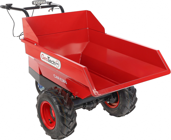 GeoTech Pro Mini Dumper Car E300 - manuell kippbarer Behälter 300 kg