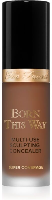 Too Faced Born This Way Super Coverage Multi-Use Concealer correcteur longue tenue haute couvrance teinte Cocoa 13.5 ml