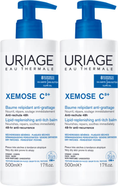 Uriage Xémose C8+ Bálsamo Relipidante Antiprurido 2x500ml