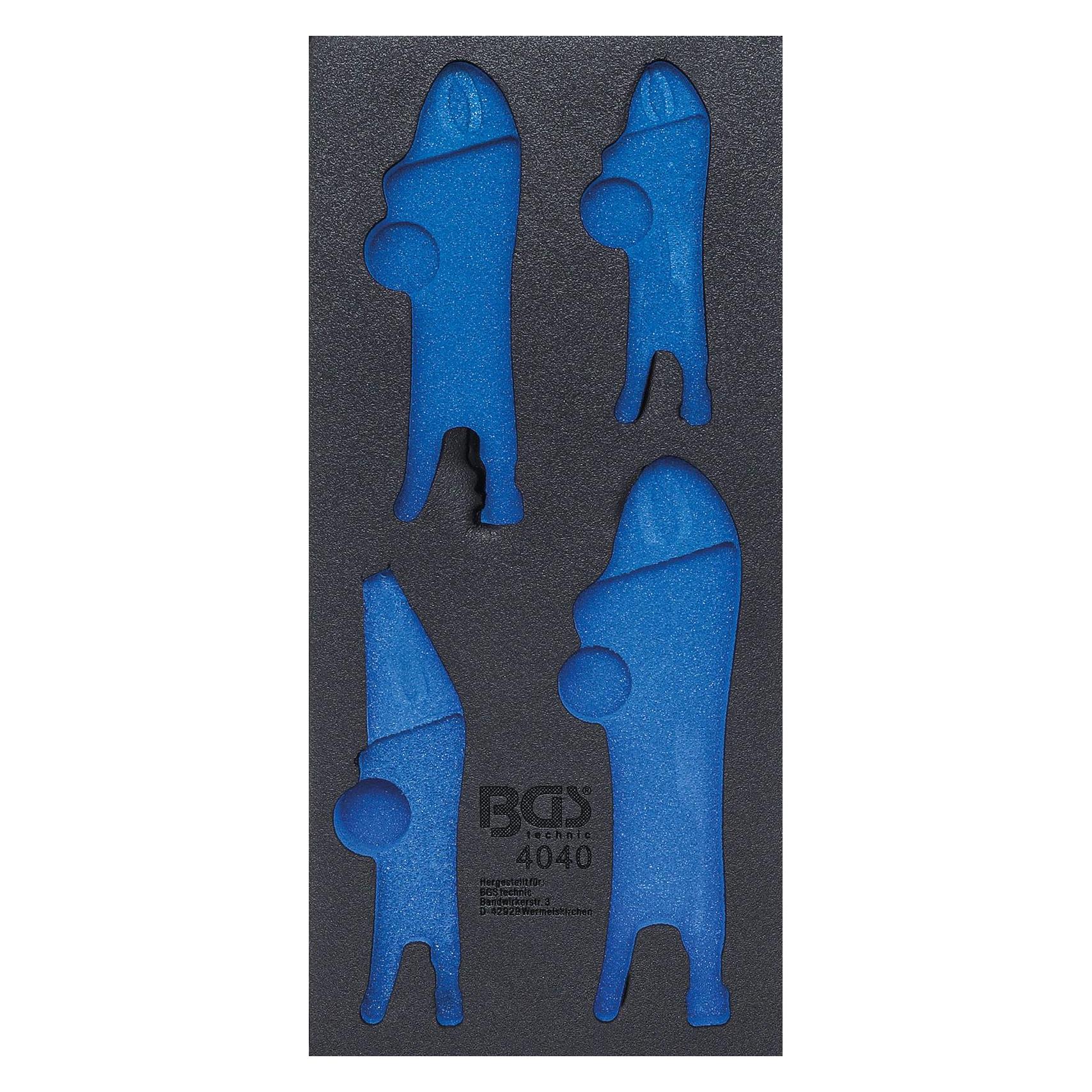 BGS Werkstattwageneinlage 1/3 leer für Art. 4040 (4040-1)
