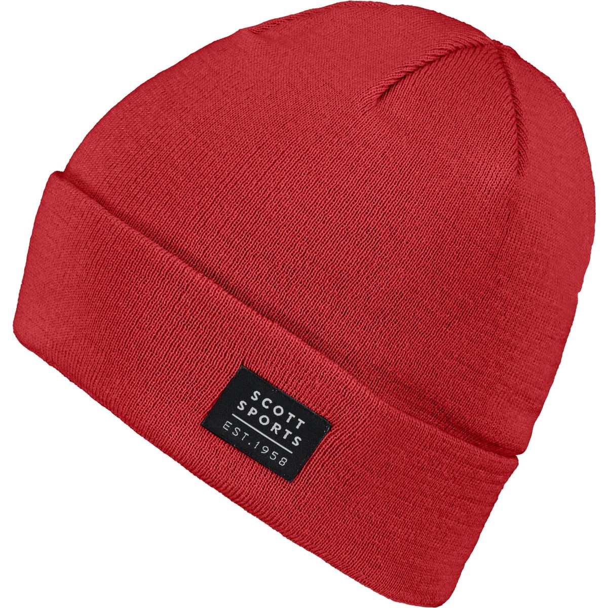 Scott Beanie Team 20 Merino power red (7854) - 2919967854222