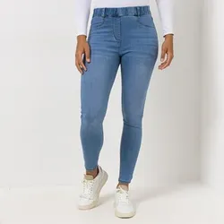 ANNI FOR FRIENDS Jeggings Arielle knöchellang Gürtelschlaufen schmales Bein