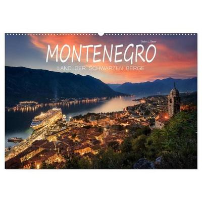 Montenegro - Land der schwarzen Berge (Wandkalender 2027 DIN A2 quer), CALVENDO Monatskalender