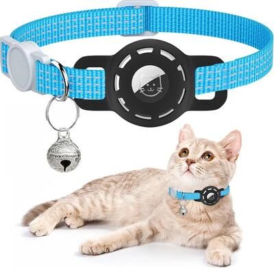 Uplifted Finds Reflective Air Tag Sequestration Hub blue 2 (no Tracker)
