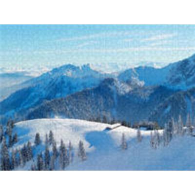 CALVENDO Puzzle Winterruhe am Wallberg, Deutschland | 2000 Teile Lege-Größe 90x67cm Foto-Puzzle für glückliche Stunden