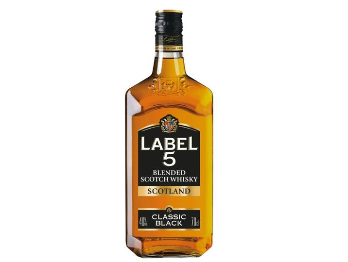 LABEL 5 Blended Scotch Black 40% 70cl
