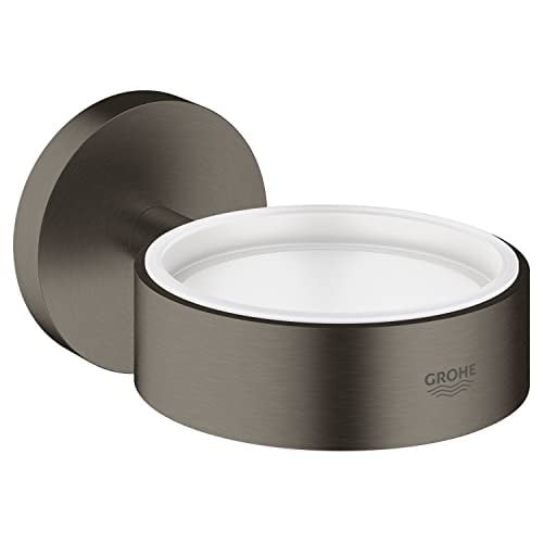 Grohe Essentials Bekerhouder Geborsteld Hard Grafiet