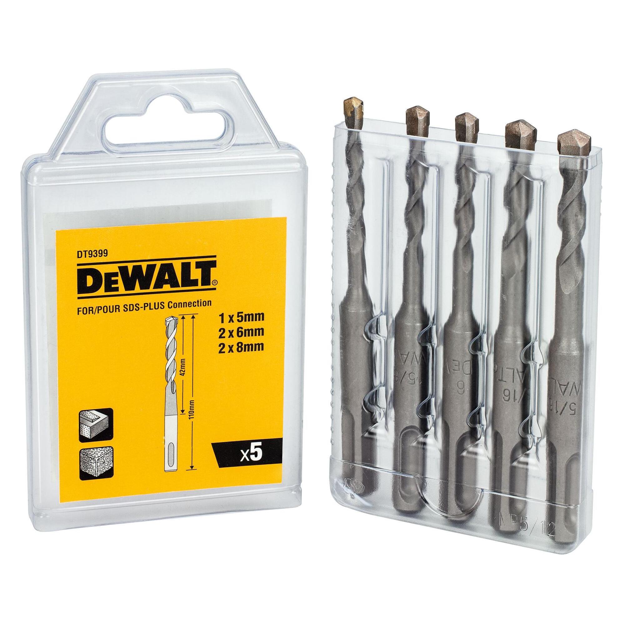 DeWalt Hammerbohrset im Display (DT9399-QZ)