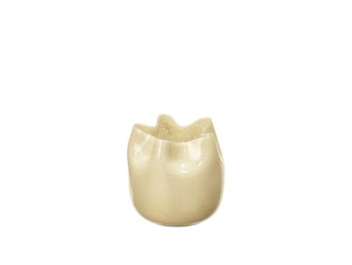 Broste Copenhagen Esther vaas geel - 14485025