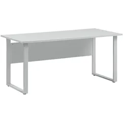 Möbelpartner Schreibtisch »1500 Büro« 160 cm 65 cm tief grau, 160x73.2x65 cm