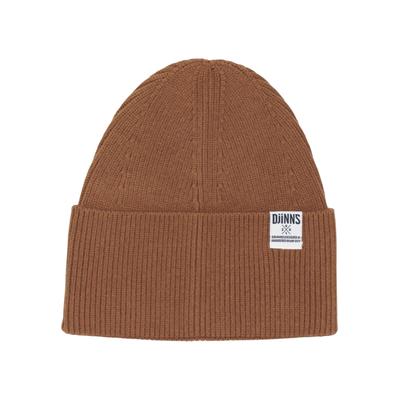 Beanie DJINNS "Djinns Djinns Basic Beanie Wooly Knit Mützen", Herren, Gr. onesize, braun (mid braun), Kunstfaser, Mützen Beanie