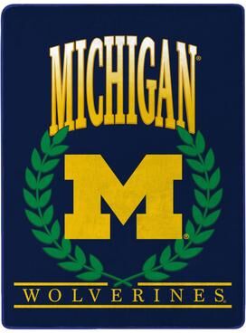 NCAA Plateau Silk Touch Throw Blanket