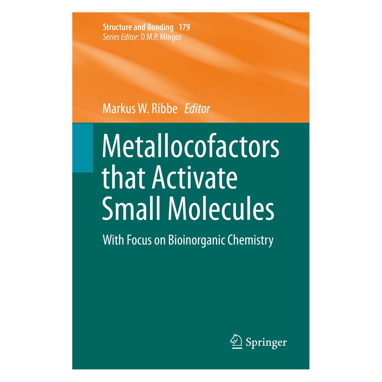 Springer Metallocofactors that Activate Small Molecules (Englisch, Hardcover, Markus W. Ribbe) (9783030258962)
