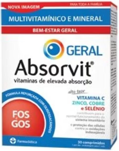 Absorvit Geral 30 comprimidos