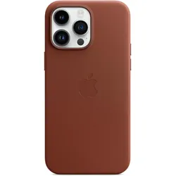 Apple Leather Case with MagSafe (Apple iPhone 14 Pro Max), Smartphone Hülle, Braun