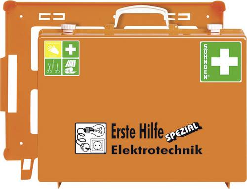 Söhngen 0360113 Erste Hilfe Koffer DIN 13157 400 x 300 x 150 Orange