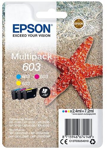 Epson Tinteiro Multipack  603 - Tricolor