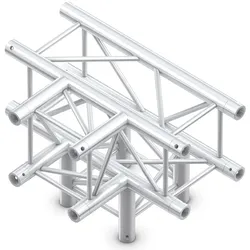 Showtec T-Cross Down 4-way, Montage Lichttechnik, Schwarz