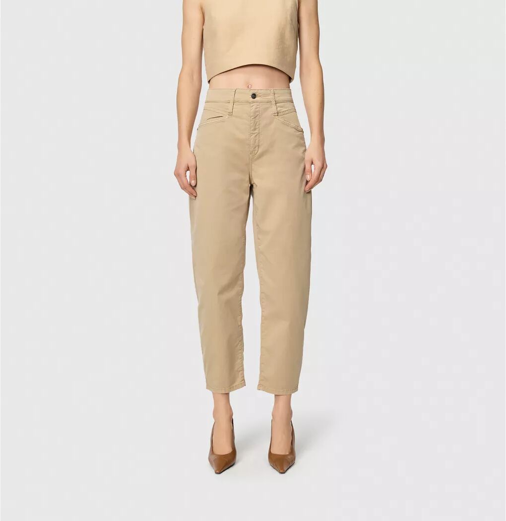 Mac - Chinohose, Slim Fit, für Damen, Sand, Größe W36/L27