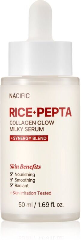 Nacific Rice + Pepta Collagen Glow Milky Serum brightening face serum with moisturising effect 50 ml