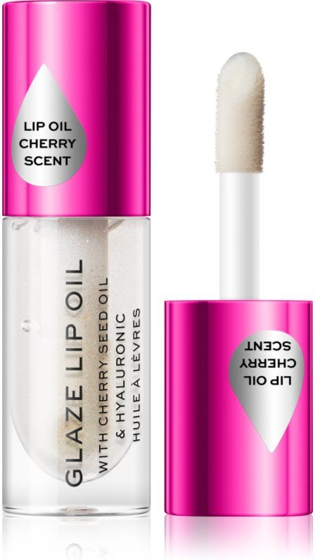 Revolution Glaze lip oil shade Lust Clear – Shimmer 4.6 ml