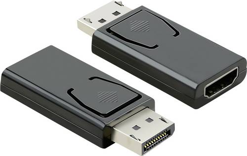Value 12.99.3158 DisplayPort / HDMI Adapter [1x DisplayPort Stecker - 1x HDMI-Buchse] Schwarz