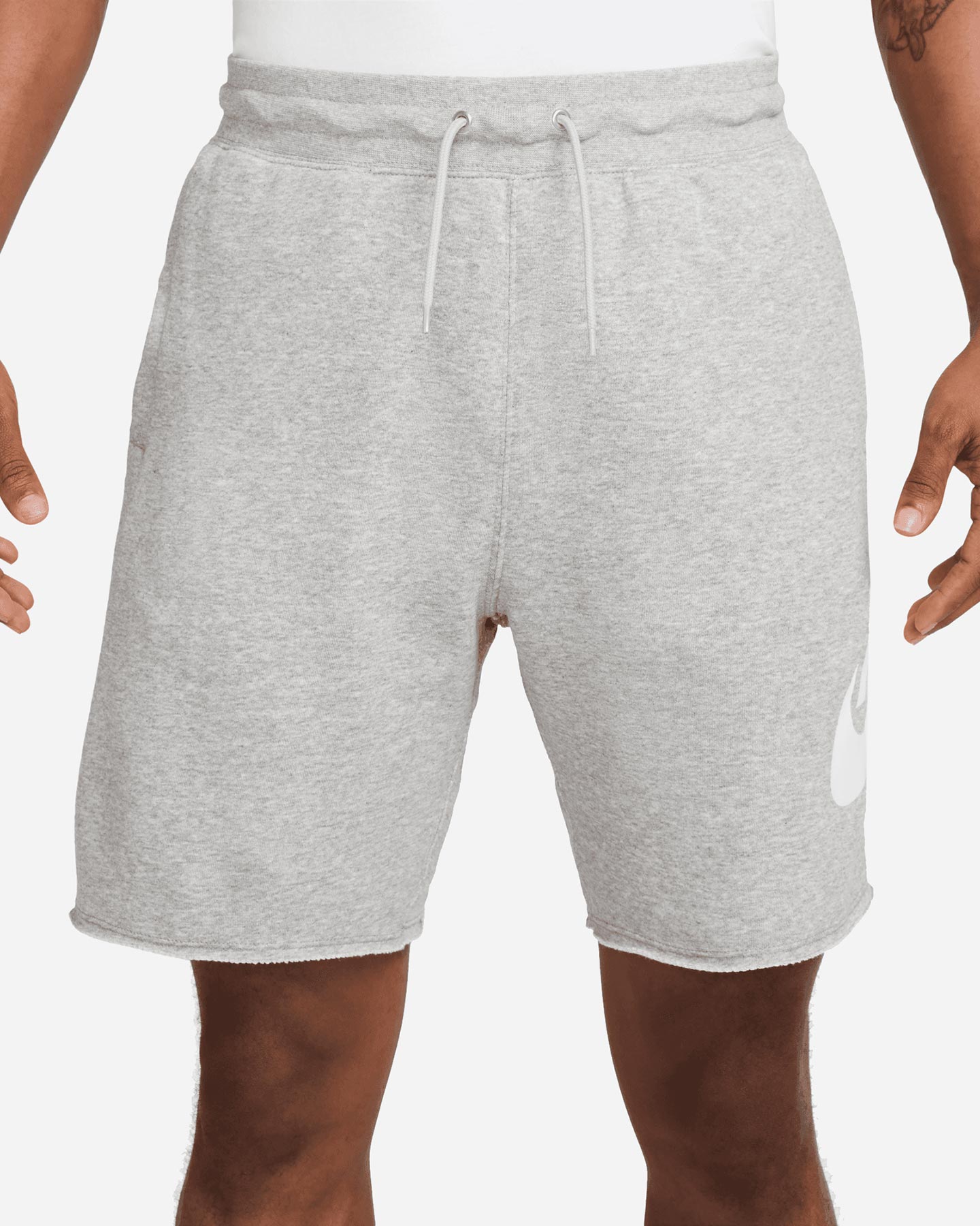 Nike Alumni Big Logo M - Pantaloncini - Uomo - Grigio S