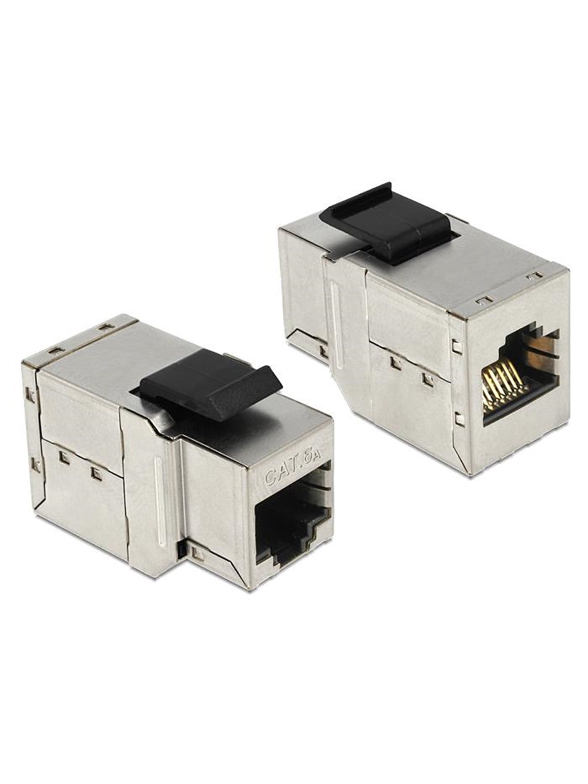 DeLOCK Keystone Module RJ45 jack > RJ45 jack Cat.6A