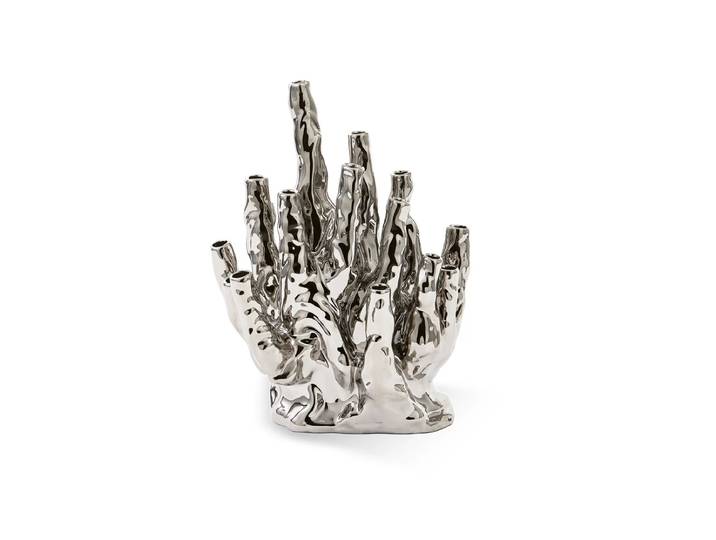 POLSPOTTEN - Coral Vase 20 Tulips, silber