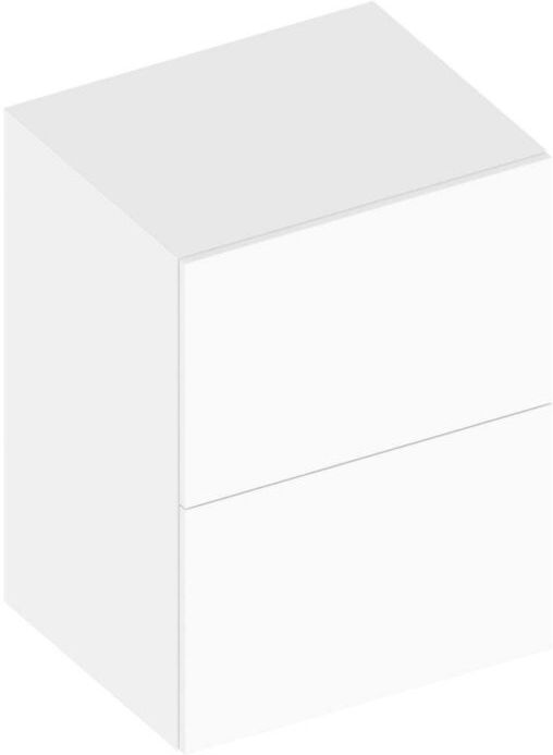 Keuco Edition 90 Sideboard 39035210000 60x80x48,5cm, 2 Frontauszug, weiß