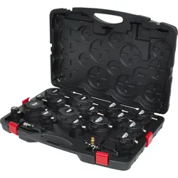 KS Tools Turbolader-Ladeluft-System-Prüfkoffer-Satz, 17-tlg - 150.2520