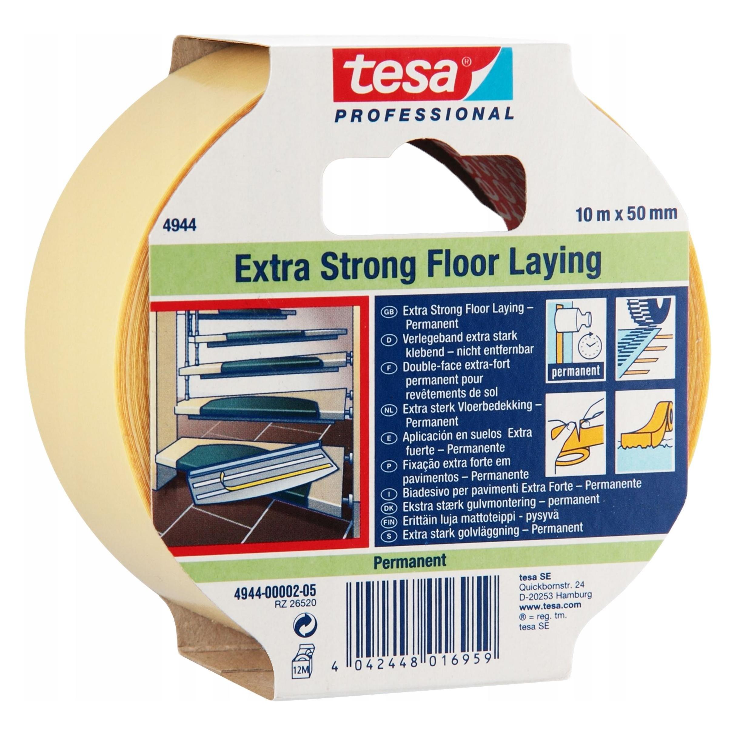 tesa Verlegeband extra strong perm.10:50 (50 mm) (04944-00002-11)
